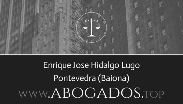 Enrique Jose Hidalgo Lugo