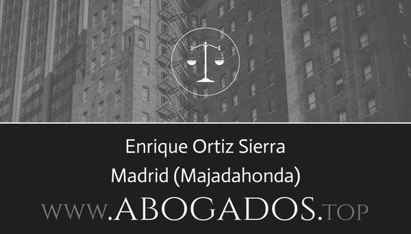 abogado Enrique Ortiz Sierra en Majadahonda