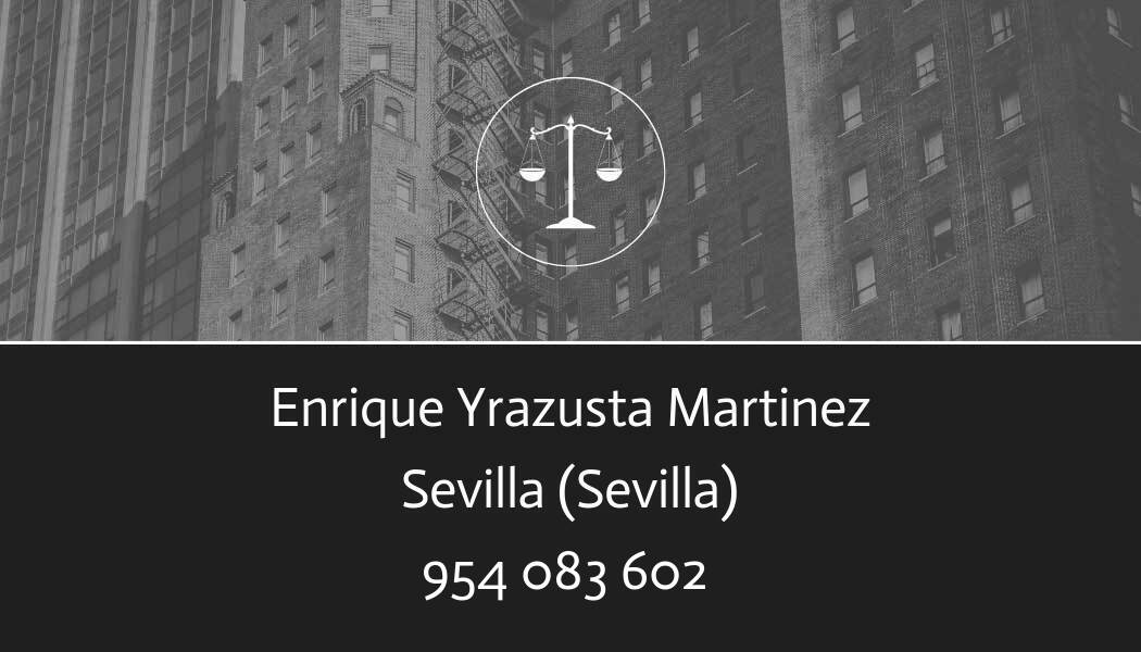 abogado Enrique Yrazusta Martinez en Sevilla