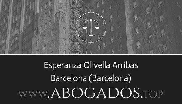 abogado Esperanza Olivella Arribas en Barcelona