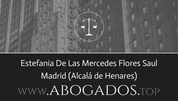 abogado Estefania De Las Mercedes Flores Saul en Alcalá de Henares