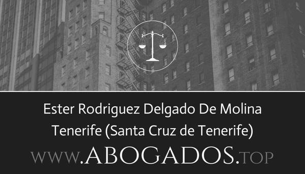 Ester Rodriguez Delgado De Molina