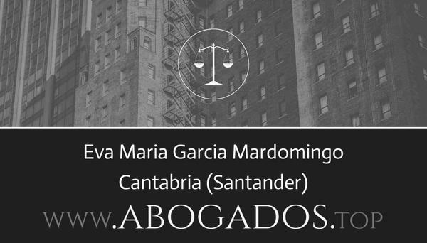 abogado Eva Maria Garcia Mardomingo en Santander