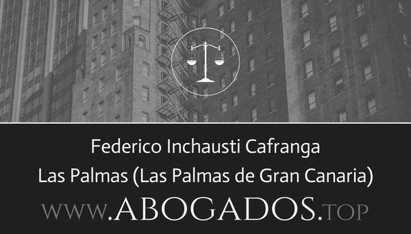 abogado Federico Inchausti Cafranga en Las Palmas de Gran Canaria