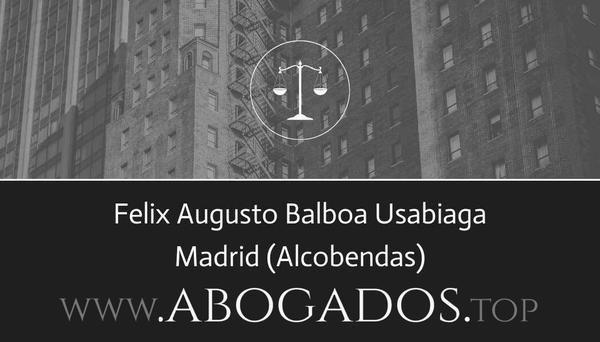 abogado Felix Augusto Balboa Usabiaga en Alcobendas