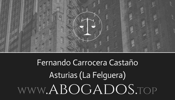 abogado Fernando Carrocera Castaño en La Felguera