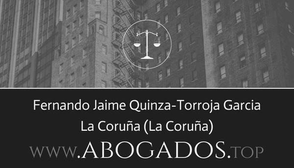 abogado Fernando Jaime Quinza-Torroja Garcia en La Coruña