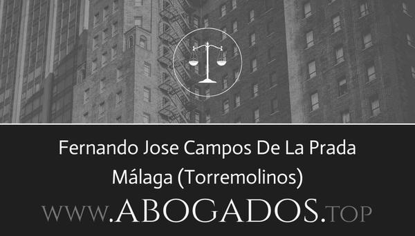 abogado Fernando Jose Campos De La Prada en Torremolinos