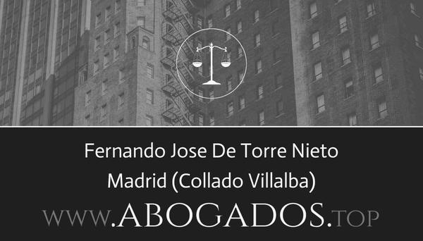 abogado Fernando Jose De Torre Nieto en Collado Villalba