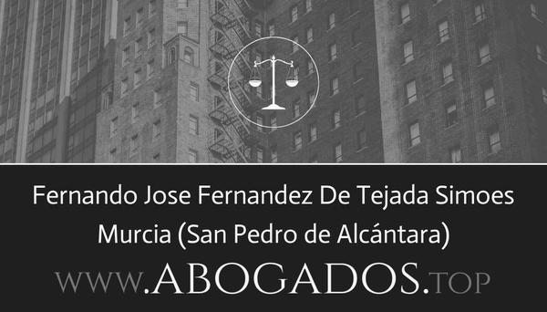 Fernando Jose Fernandez De Tejada Simoes