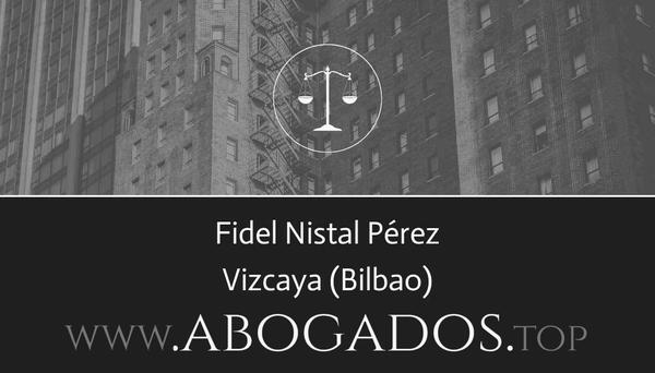 abogado Fidel Nistal Pérez en Bilbao