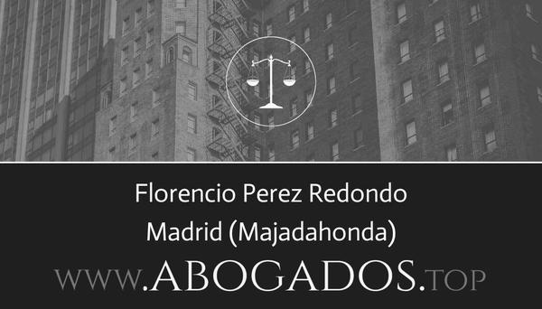 abogado Florencio Perez Redondo en Majadahonda