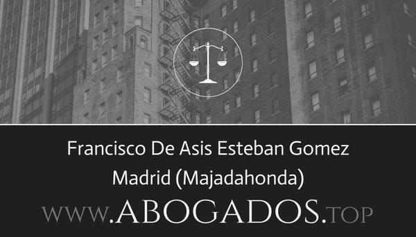 abogado Francisco De Asis Esteban Gomez en Majadahonda