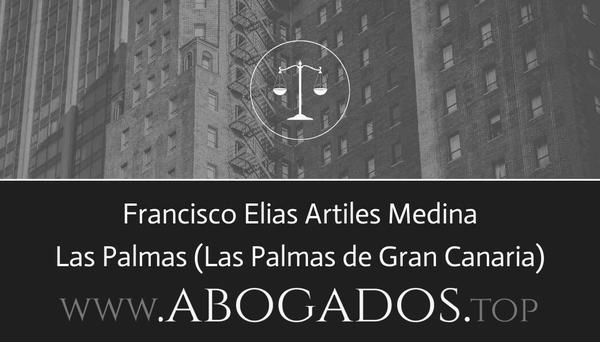 abogado Francisco Elias Artiles Medina en Las Palmas de Gran Canaria