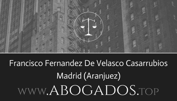 Francisco Fernandez De Velasco Casarrubios