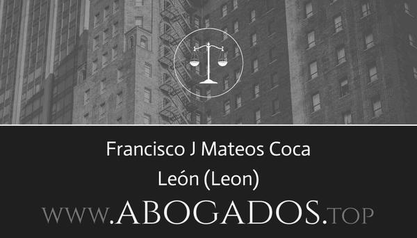 abogado Francisco J Mateos Coca en Leon