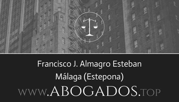Francisco J Almagro Esteban