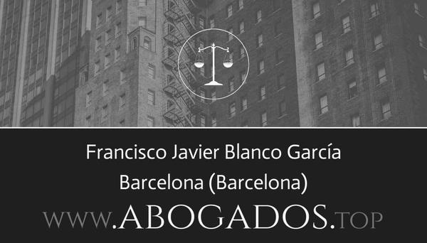 Francisco Javier Blanco García