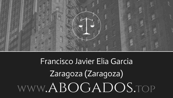 abogado Francisco Javier Elia Garcia en Zaragoza