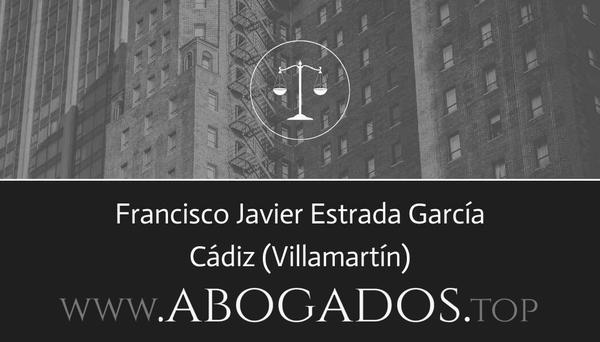 abogado Francisco Javier Estrada García en Villamartín