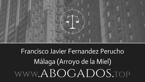 abogado Francisco Javier Fernandez Perucho en Arroyo de la Miel