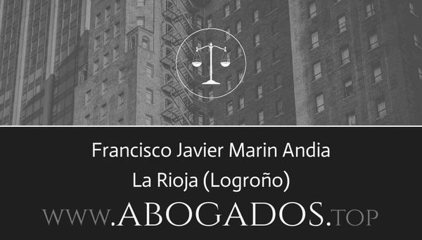 abogado Francisco Javier Marin Andia en Logroño