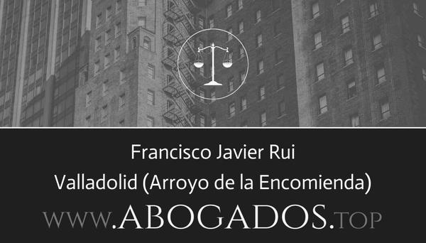 Francisco Javier Rui