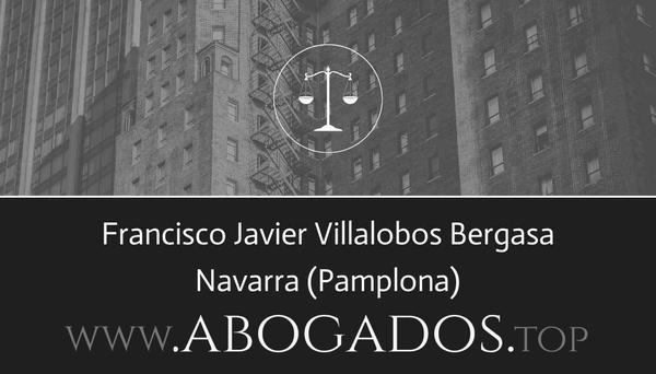 abogado Francisco Javier Villalobos Bergasa en Pamplona