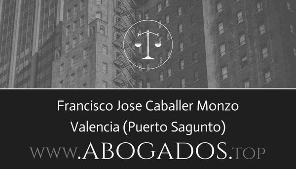 abogado Francisco Jose Caballer Monzo en Puerto Sagunto