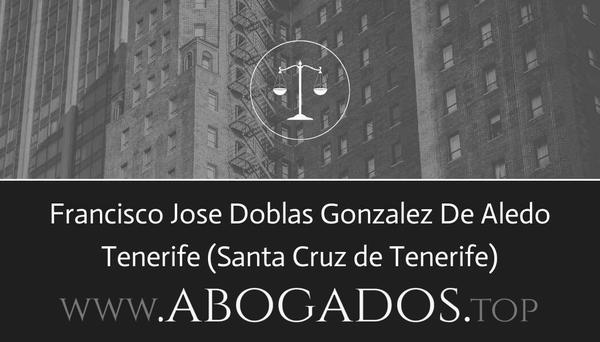 Francisco Jose Doblas Gonzalez De Aledo