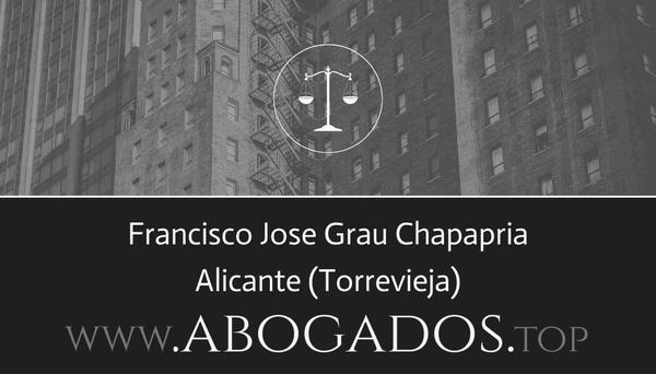 abogado Francisco Jose Grau Chapapria en Torrevieja