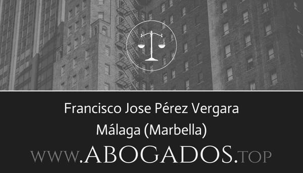 abogado Francisco Jose Pérez Vergara en Marbella