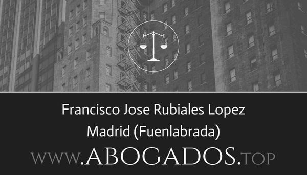 abogado Francisco Jose Rubiales Lopez en Fuenlabrada