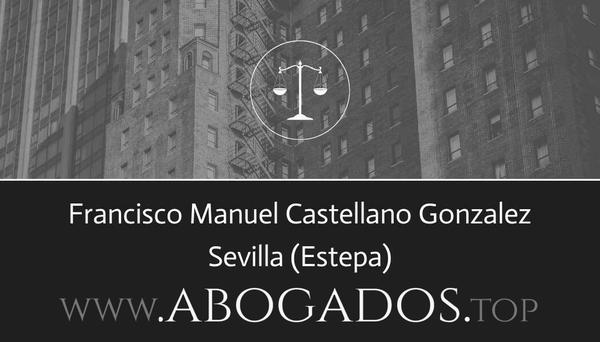 abogado Francisco Manuel Castellano Gonzalez en Estepa