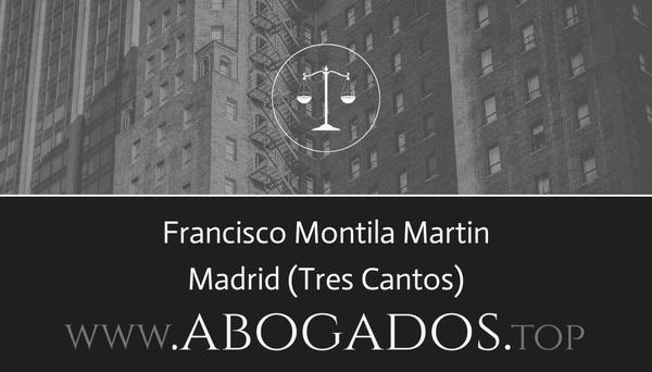 abogado Francisco Montila Martín en Tres Cantos