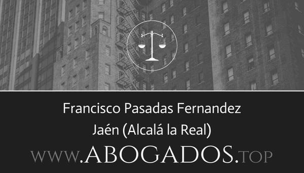 abogado Francisco Pasadas Fernandez en Alcalá la Real