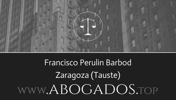 abogado Francisco Perulin Barbod en Tauste