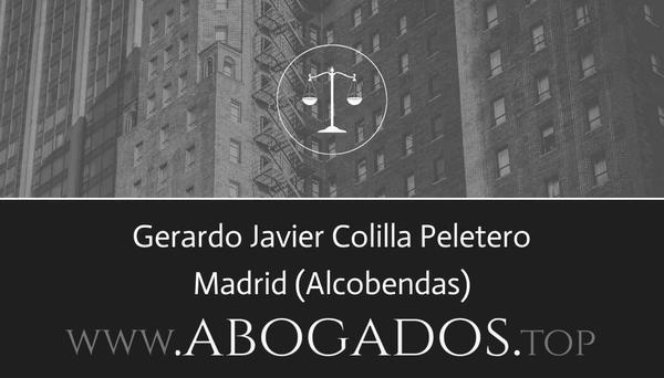 abogado Gerardo Javier Colilla Peletero en Alcobendas