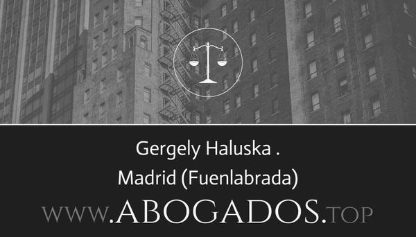 abogado Gergely Haluska en Fuenlabrada