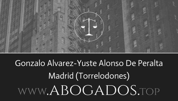 abogado Gonzalo Alvarez-Yuste Alonso De Peralta en Torrelodones