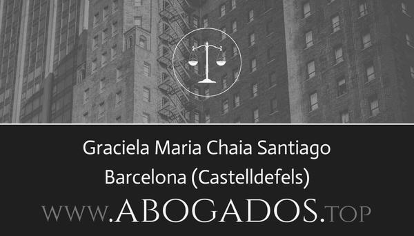 abogado Graciela Maria Chaia Santiago en Castelldefels