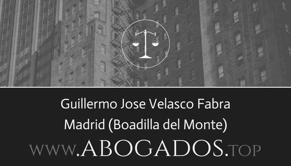 Guillermo Jose Velasco Fabra