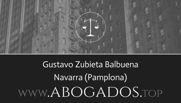 abogado Gustavo Zubieta Balbuena en Pamplona