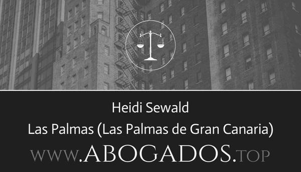 abogado Heidi Sewald en Las Palmas de Gran Canaria