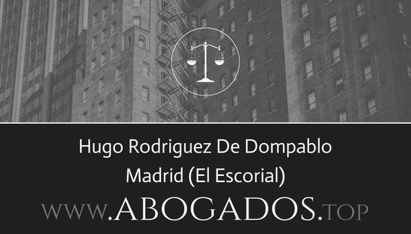 abogado Hugo Rodriguez De Dompablo en El Escorial