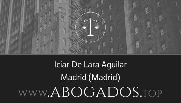 abogado Iciar De Lara Aguilar en Madrid