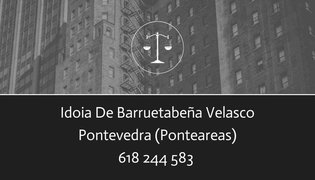 abogado Idoia De Barruetabeña Velasco en Ponteareas