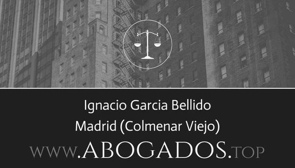 abogado Ignacio Garcia Bellido en Colmenar Viejo