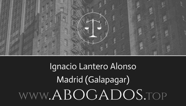 abogado Ignacio Lantero Alonso en Galapagar