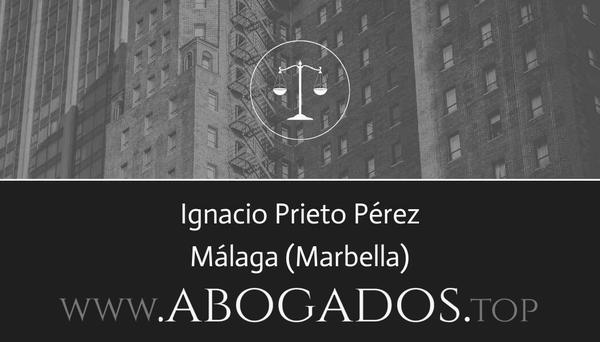 abogado Ignacio Prieto Pérez en Marbella